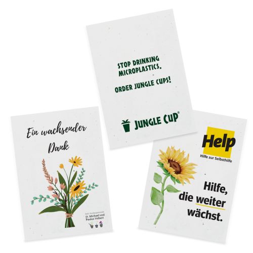 Frøpapir A7 | 200 g/m² - Billede 1